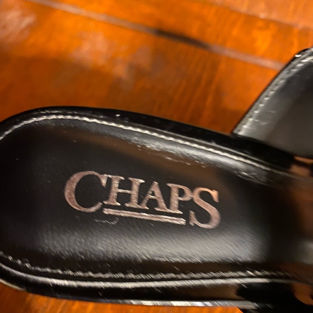 Chaps two strap Rhoda wedge heels. Size 7.5 medium - Picture 9 of 15